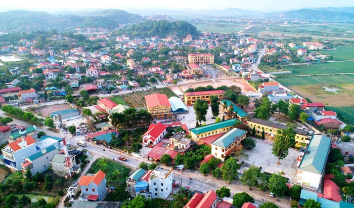 Các xã Thăng Long, Minh Hòa đạt từ 13-14 tiêu chí xây dựng nông thôn mới nâng cao